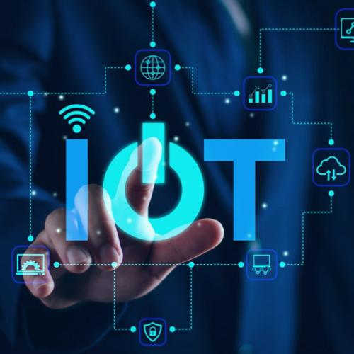 Smart IoT in Tampa showing connected sensors and edge devices with real time analytics dashboards for industrial and commercial applications 