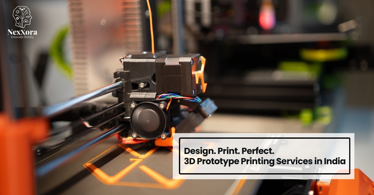 3D printer creating a product model demonstrating rapid prototyping in modern manufacturing