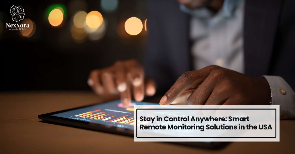 Real time dashboard on a tablet demonstrating an industrial monitoring platform for tracking performance and operations