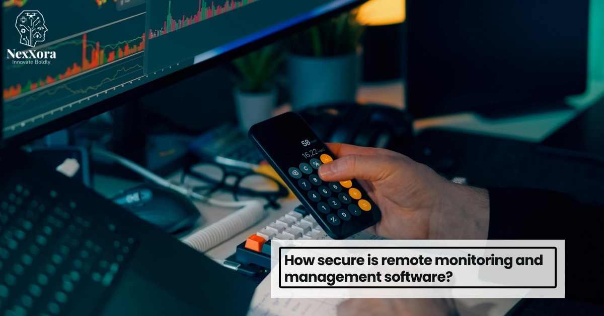 Secure device monitoring systems dashboard showing remote management, real time analytics, and cybersecurity controls on connected devices