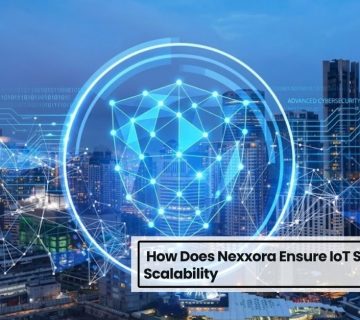 IoT security system protecting connected devices and smart city network with advanced cybersecurity technology