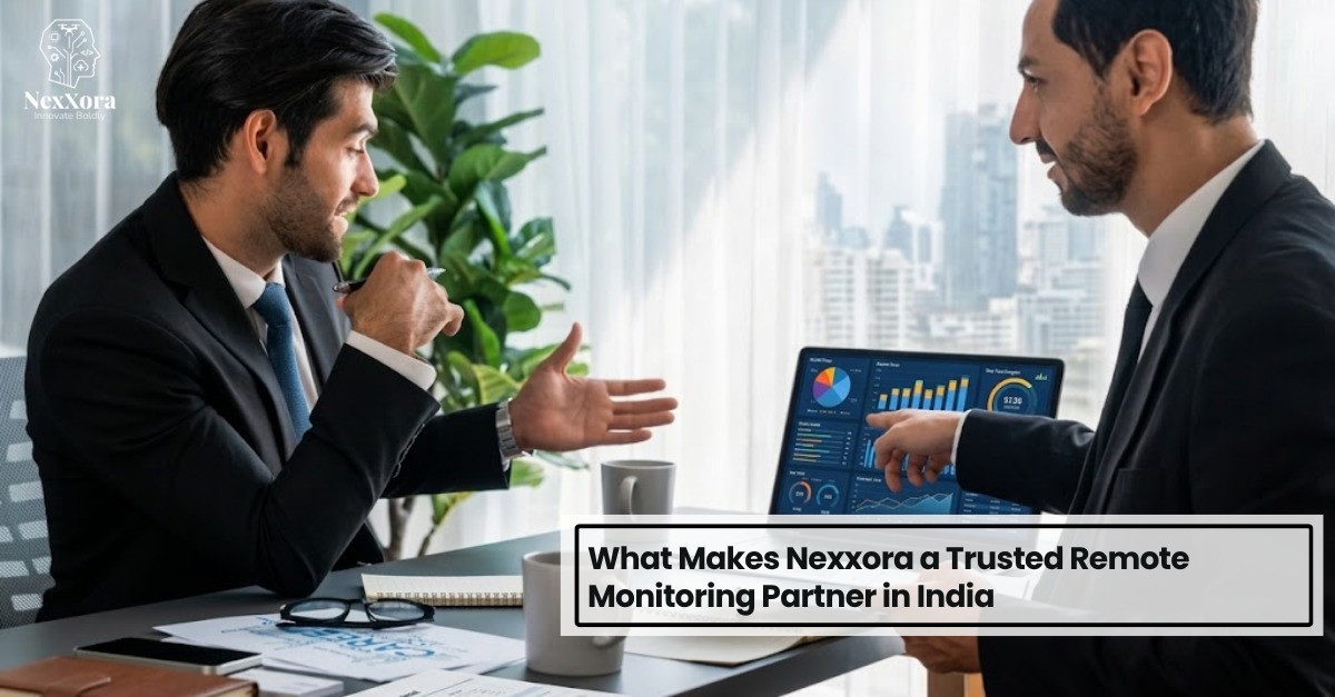 Trusted remote monitoring system showing real time data analytics and performance insights