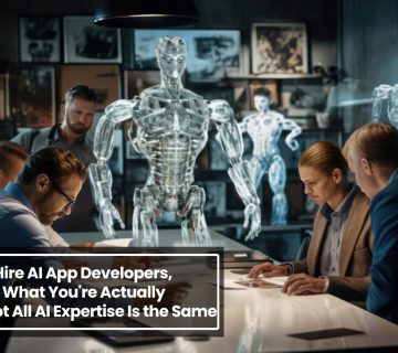 Before You Hire AI App Developers, Understand What You're Actually Buying — Not All AI Expertise Is the Same