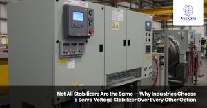 Not All Stabilizers Are the Same — Why Industries Choose a Servo Voltage Stabilizer Over Every Other Option