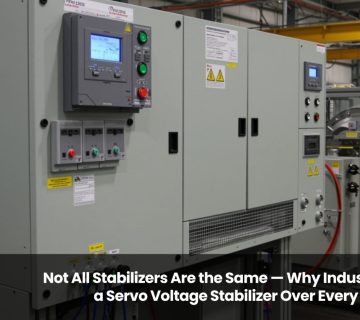 Not All Stabilizers Are the Same — Why Industries Choose a Servo Voltage Stabilizer Over Every Other Option