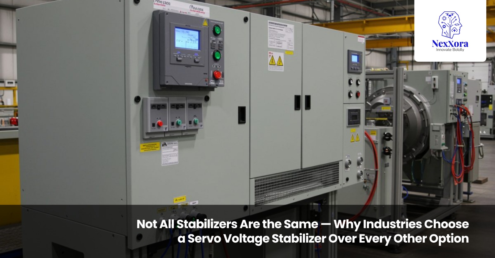 Not All Stabilizers Are the Same — Why Industries Choose a Servo Voltage Stabilizer Over Every Other Option
